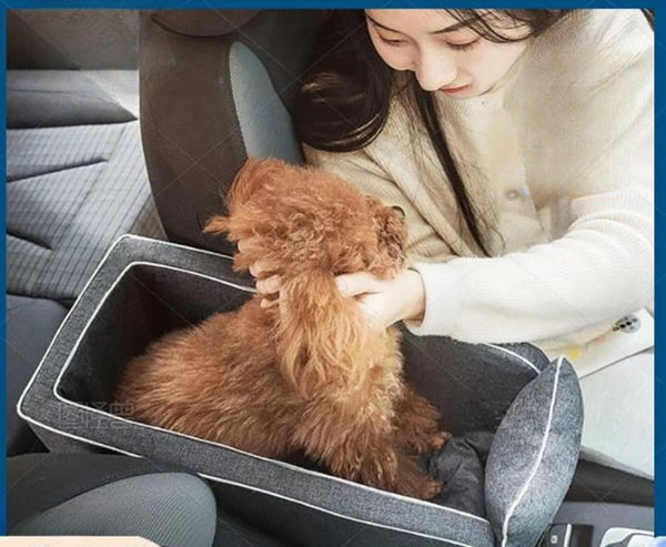 Moebypet-Juste de siège de voiture pour chien, panier imperméable