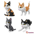 Puzzle complexe de chat en 3D