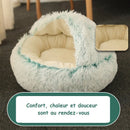Coussin chaud et doux pour chien et chat