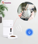 Distributeur de croquettes automatique Caméra et Micro intégrés