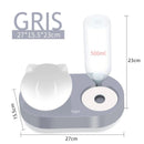 Gamelle et distributeur d'eau 