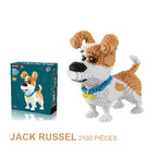 Puzzle complexe de chien en 3D