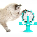 Roue à croquettes sur ventouse