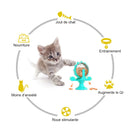 Roue à croquettes sur ventouse