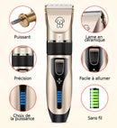 Kit tondeuse rechargeable pour chien